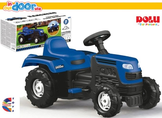 טרקטור פדלים כחול