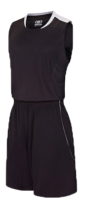 תלבושת כדורסל בעיצוב אישי Black דגם #6018