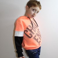 קפוצ'ון בנים CHALL כתום