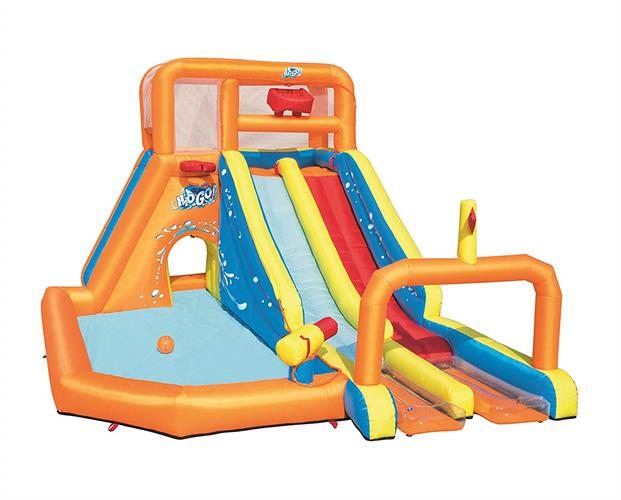 מתקן קפיצה מתנפח רטוב עם מים Bestway 53305 - פארק מים TSUNAMI-קפיץ קפוץ