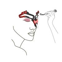 שבלונה קשיחה לעיצוב גבות- StencilBrow