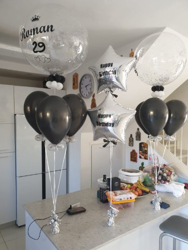 עיצוב מרכז שולחן - צבעים לבחירה