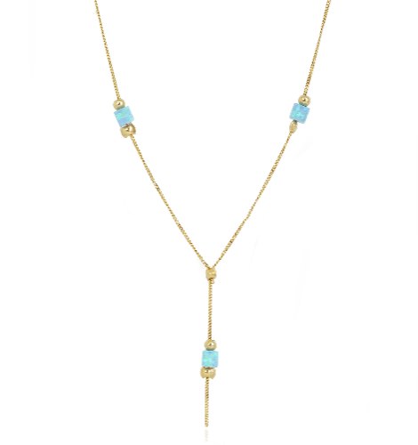 שרשרת עניבה אופל זהב