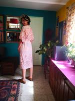 שמלה רומנטית שקופה מעט מידה M/L