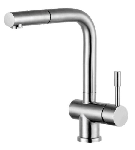 ברז מטבח שניידר נירוסטה נשלף דגם SCH-1005