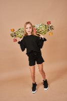 חליפת ברוקלין שחור - DANA SIDI GIRLS