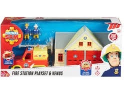 ערכת משחק תחנת כיבוי+ רכב ונוס