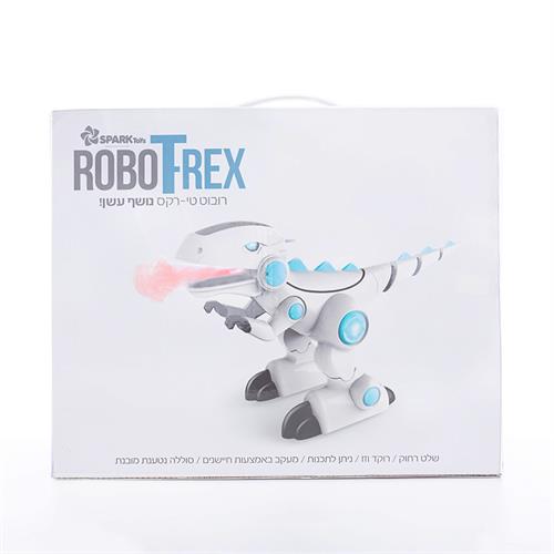 "רובוט טי-רקס נושף עשן"