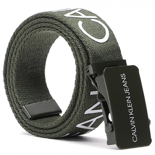 חגורה CK יוניסקס ירוק זית