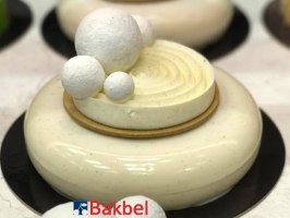 15 יח' קישוט כדור שלג לבן