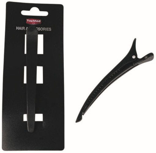 סיכת שיער מקור שחורה ( קליפס)