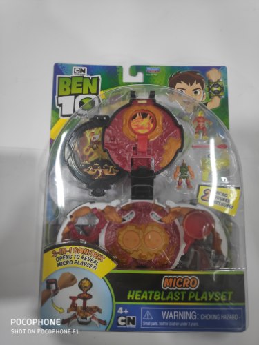 בן 10 סט משחקים אדום
