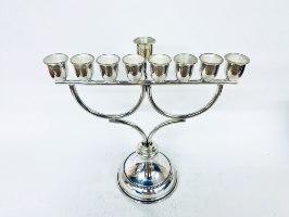 חנוכיה טבולה בכסף האחים חדד סדרת מורשת