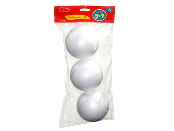 כדור קלקר לבני 10 סמ 3 יח