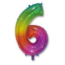 בלון מיילר צבעוני מספר 6