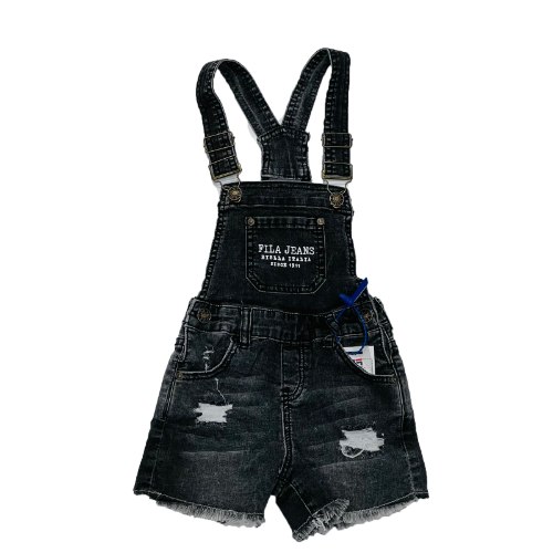 אוברול ג'ינס FILA יוניסקס אפור 1-6