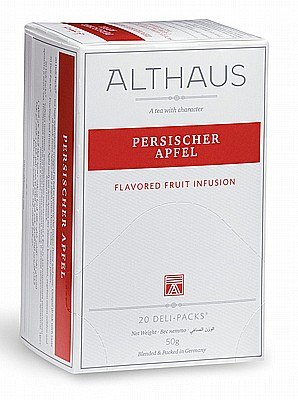 20 שקיקי תה פרסישר אפפל Persischer Apfel - תה אלטהאוס Althaus tea