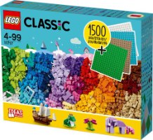 לגו  11717 קלסיק 1500 חלקים ומשטחים