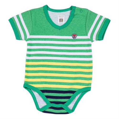 בגד גוף 7189 ירוק - צהוב