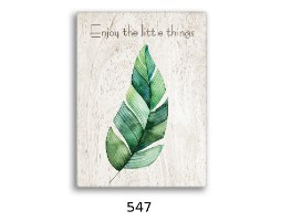 שלישיית תמונות השראה עלים ולימונים דגם 06