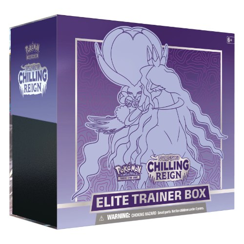 קלפי פוקימון אליט טריינר סגול Pokémon TCG: Sword & Shield Chilling Reign Purple Elite Trainer