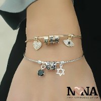 צמיד קשיח צינורות שם וצ'ארמים LAA83