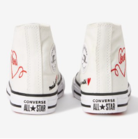 סניקרס אולסטאר גבוהות - LOVE