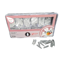 קופסא לציפורניים בלרינה שקוף (500 יחידות)