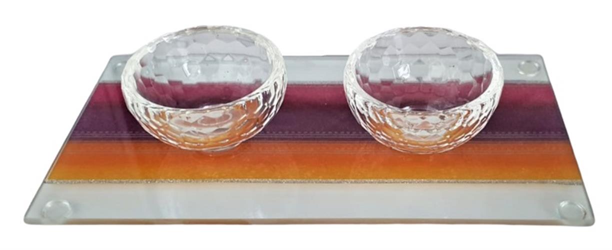 סט פמוטים מעוצבים על מגש