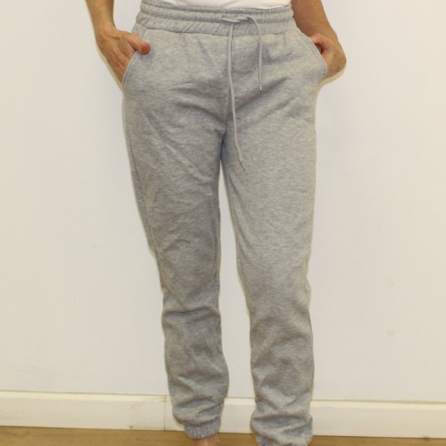 מכנס פוטר נשים גומי אפור