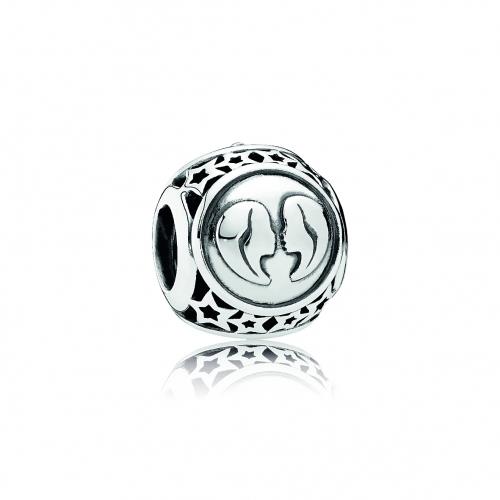 פנדורה צ'ארמ כסף מזל תאומים 791938 PANDORA