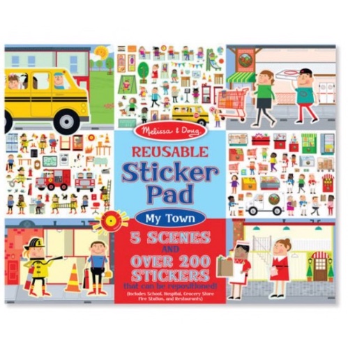 חוברת מדבקות של עיר