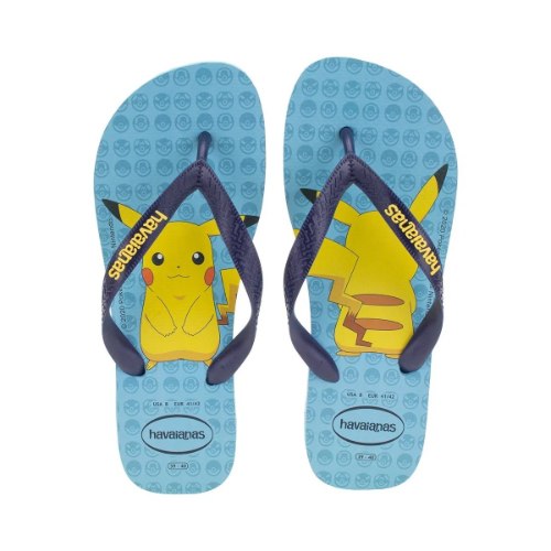 כפכפי הוויאנס ילדים טופ פוקימון כחול