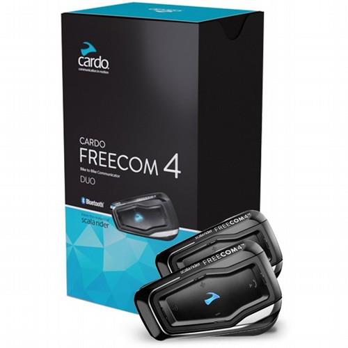דיבורית לקסדה Cardo Scala Rider Freecom 4 Duo - ערכה זוגית