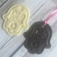 תבנית שנה טובה חמסה - יחידה אחת - ליצירה בשוקולד | חמסה ראש השנה אתי דבש