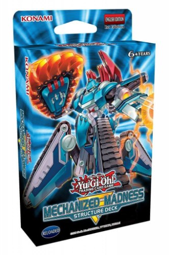 קלפי יו-גי-הו Yu-Gi-Oh! TCG Structure Deck Mechanized Madness