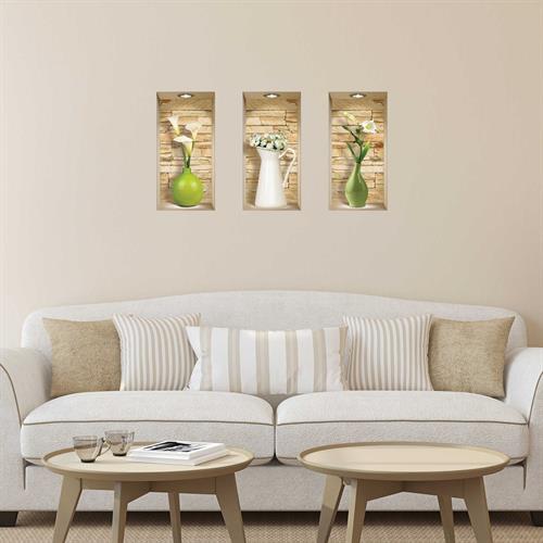 שלישיית נישות אבנים דגם 339S