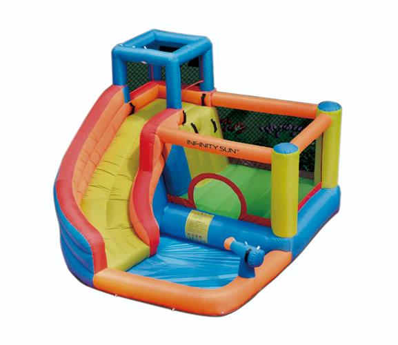 מתקן קפיצה מתנפח רטוב עם מים דרקון רטוב - W3636 - The Wet Dragon מבית Jumpy Jump העולמית-קפיץ קפוץ