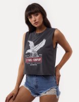 גופית קרופ נשר THRILLS אפור