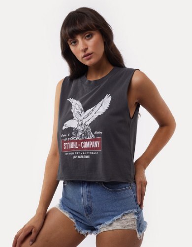 גופית קרופ נשר THRILLS אפור