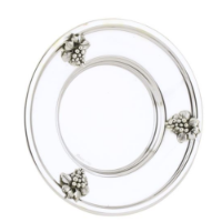 סט גביע קידוש כסף טהור דגם שמואל בן זמורה גפן