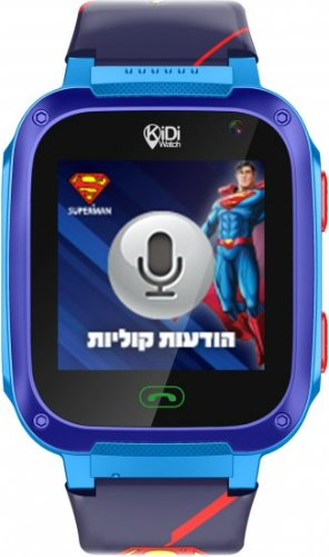KidiWatch - שעון טלפון חכם דגם סופרמן - Superman