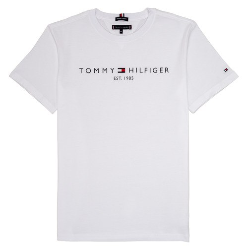 טישירט TOMMY H לבן קלאסי 3M-16