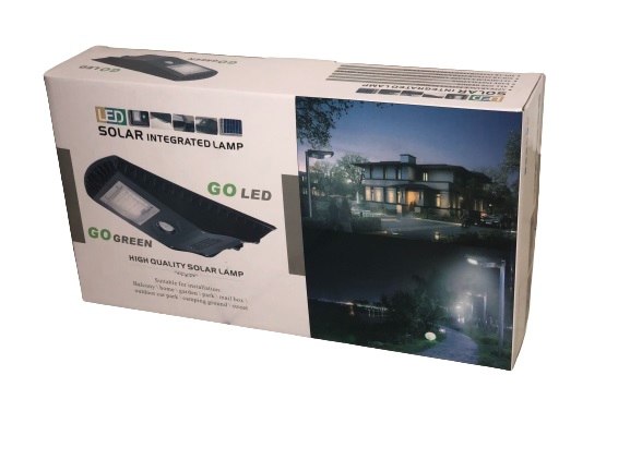 תאורת חוץ סולארית 20 W