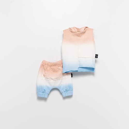 חליפת קפוצון טאי דאי כתום MOINOI 2-5Y