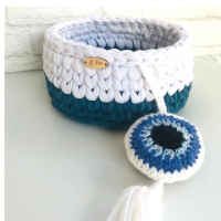 סלסלה סרוגה, סלסלת איחסון, סלסלה לשידת החתלה, סלסלות סרוגות, סלסלה לחדר ילדים, סלסלת איחסון, סלסלה עגולה, סלסלה עגולה סרוגה ,סלסלה סרוגה מטריקו, סלסלה עבודת יד, חדרי ילדים, סלסלות סרוגות, איחסון על שידת החתלה, 