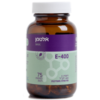 --אלטמן ויטמין E-400 -- מכיל 75 כמוסות רכות | 400UI