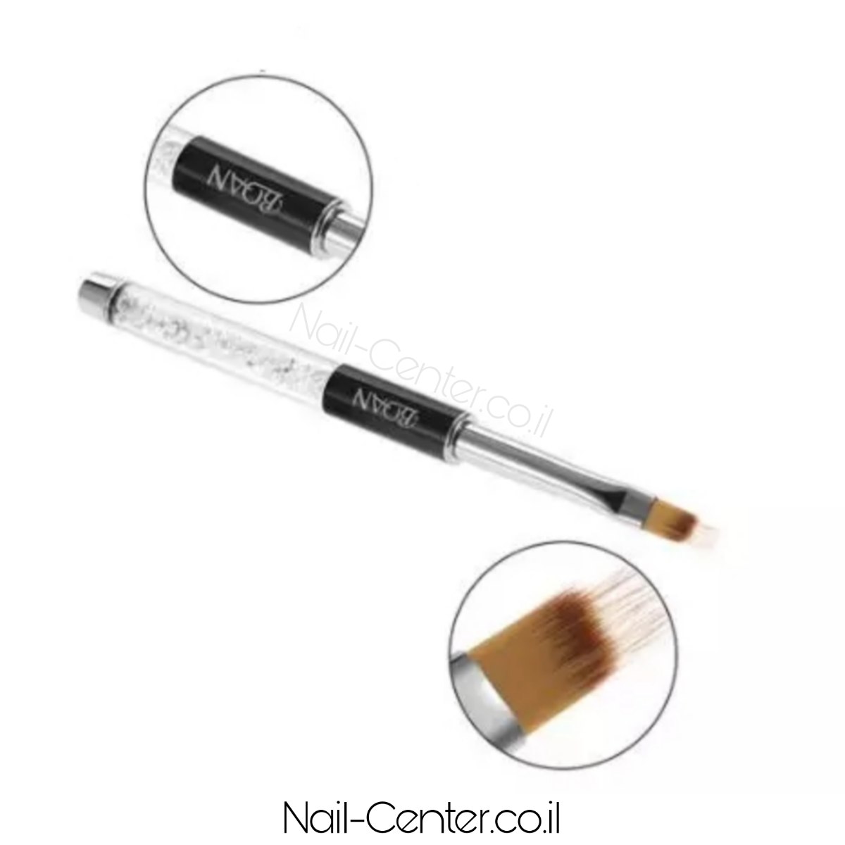 מכחול לאומברה פסים שחור