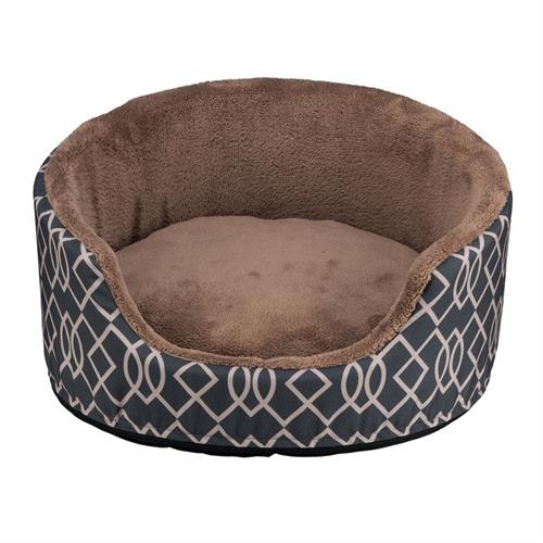 מיטת קלוד חום/אפור קוטר 75 ס"מ טריקסי