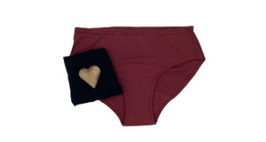 3 תחתוני ווסת ודליפת שתן מ100% כותנה אורגנית ושכבת פול גזרה גבוהה